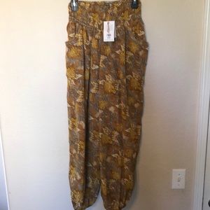 Earthbound - 100% Silk Harem Pants